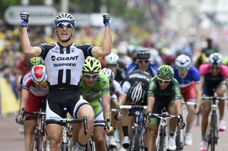 Tour de Pologne: Marcel Kittel wygrał pierwszy etap, Michał Kwiatkowski w peletonie [WIDEO]
