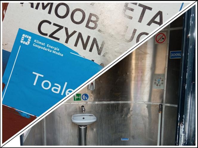Publiczna toaleta w centrum Krakowa odstrasza od skorzystania