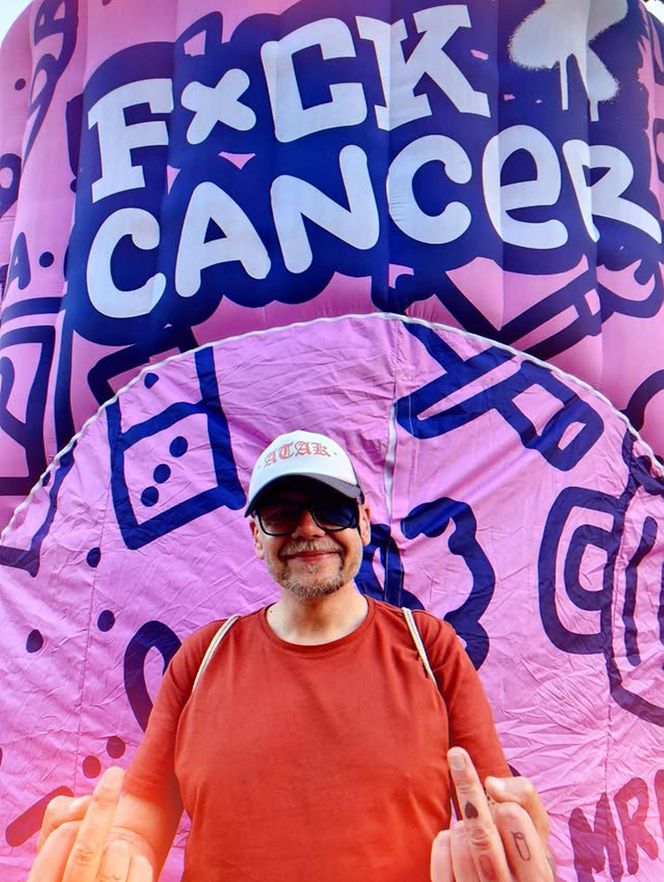 Artur Rawicz miał raka. Prawie stracił oko