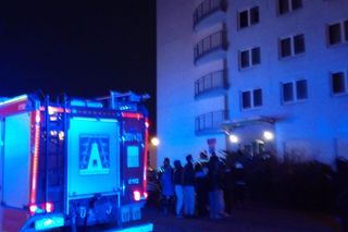 Pożar w akademiku przy Śląskiej w Kielcach