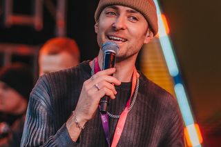 Sylwester z Dwójką 2024. Próby sceniczne: Michał Szpak, Dominik Dudek