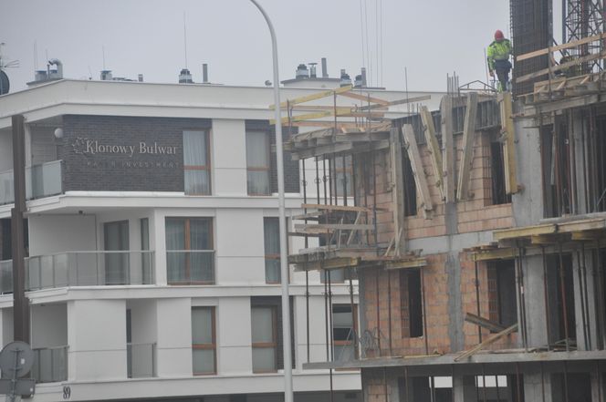 Nowe osiedla przy ulicy Klonowej w Kielcach