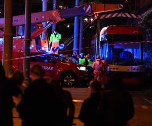 Wypadek na pętli tramwajowej w Gdańsku