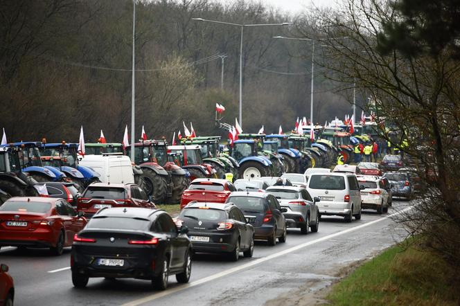 Strajk generalny rolników w Warszawie