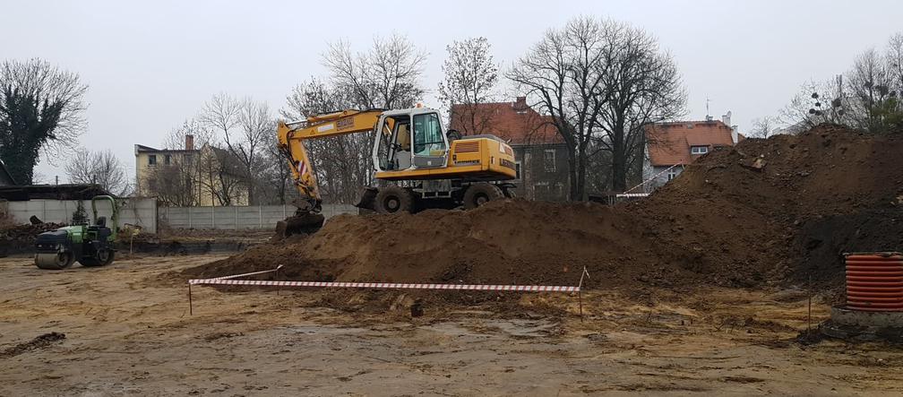 Niewybuch odkryty na budowie na Brochowie we Wrocławiu