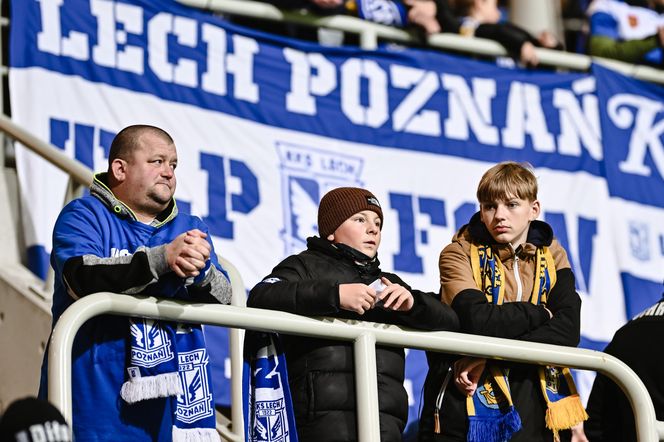 Arka Gdynia - Lech Poznań: Zdjęcia kibiców z meczu 15. kolejki PKO BP Ekstraklasy