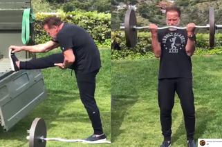 Arnold Schwarzenegger: Nie możemy kontrolować wirusa, ale możemy FORMĘ! [WIDEO]
