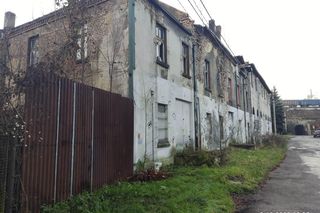 Historyczne budynki przy ul. Portowej w Mysłowicach