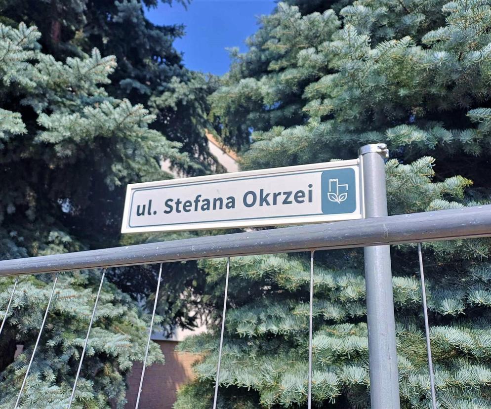 ulica Okrzei w Ostrzeszowie 