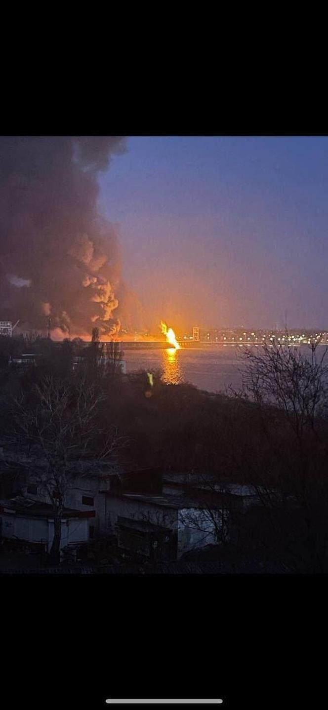 Atak rakietowy na ukraińskie miasta
