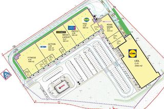 Centrum handlowe Atut w Krakowie przy ul. Kocmyrzowskiej