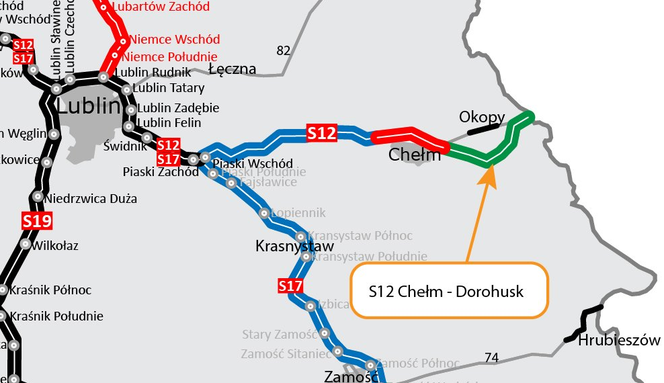 S12 Chełm-Dorohusk coraz bliżej. GDDKiA otworzyła oferty
