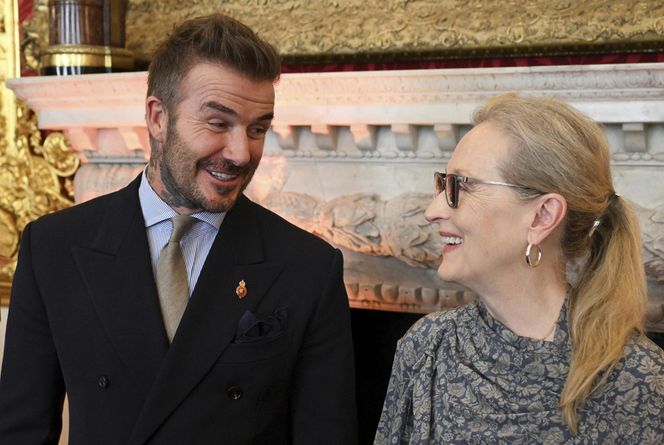 David Beckham pasowany na rycerza