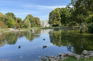 Jesień w Ogrodzie Krasińskich
