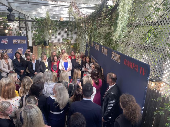 Pierwsza dama Marta Nawrocka w Pierożku na Greenpoincie