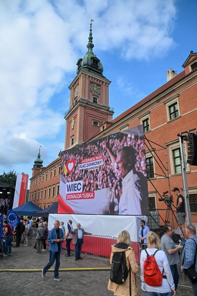 Wiec Donalda Tuska 4 czerwca w Warszawie