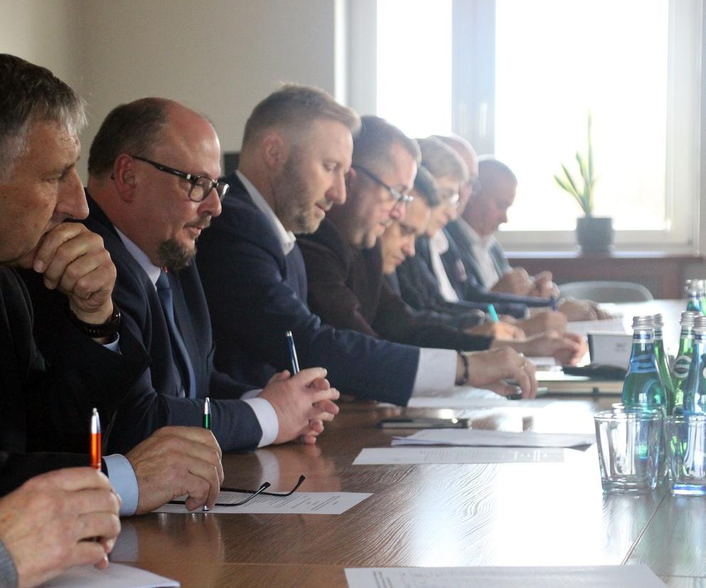 Posiedzenie Powiatowo Gminnego Związku Komunikacyjnego Ziemi Kraśnickiej