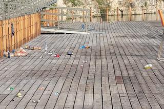 Śmieci na Zakrzówku