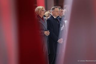 Agata Duda podczas Święta Niepodległości 2024