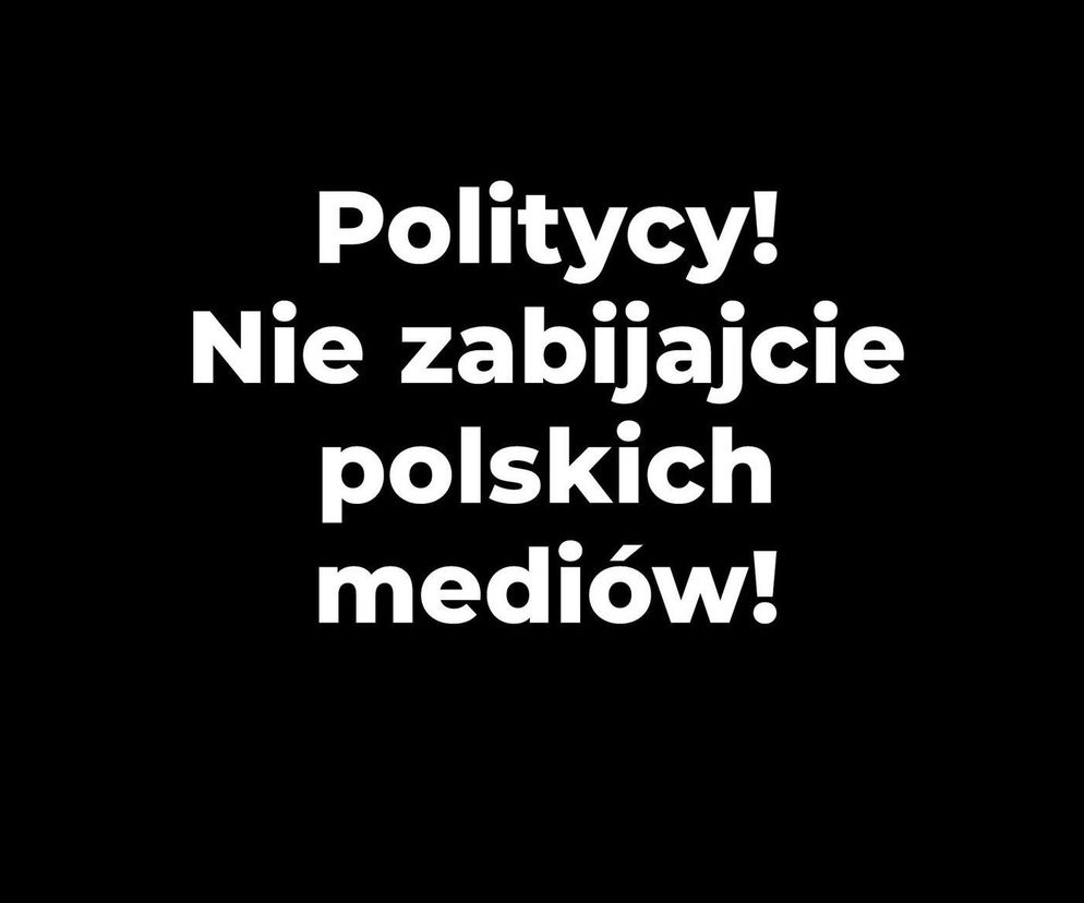 Protest mediów