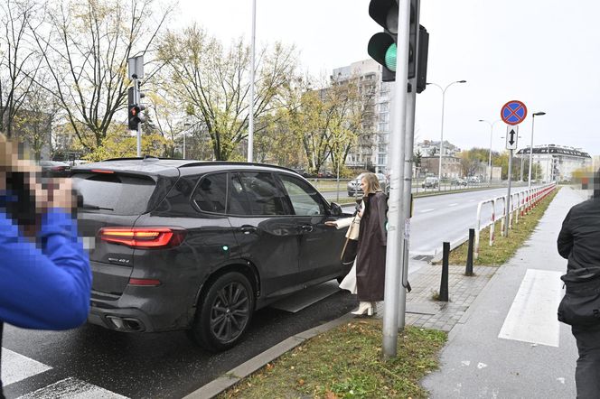 Marcin Rogacewicz przyjechał po Agnieszkę