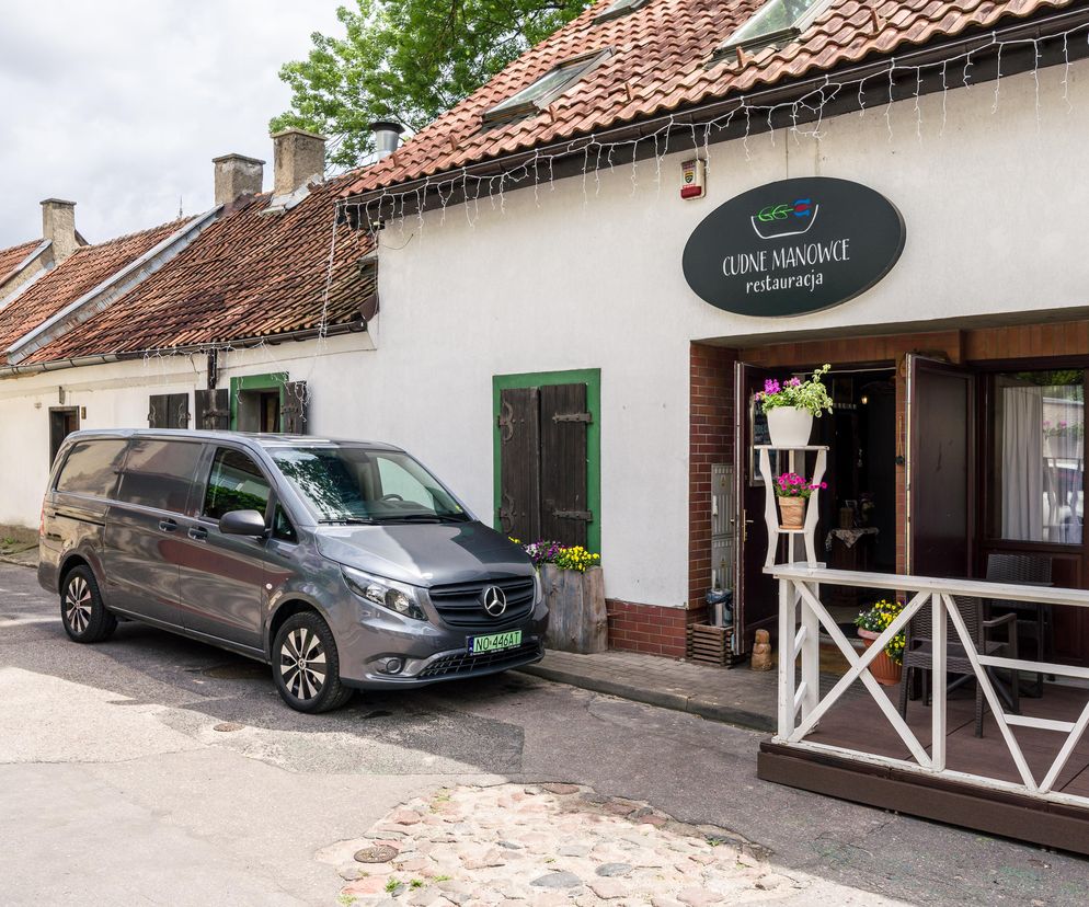 eVito w restauracji „Cudne Manowce”. Z ogrodu prosto na stół