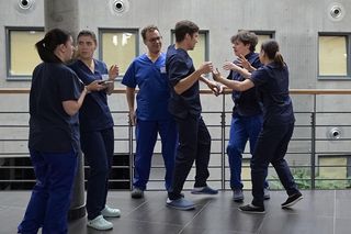 Pierwsza miłość, odcinek 3952: Julita (Dagmara Bryzek), Filip (Dominik Smaruj)