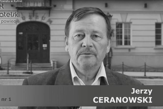 Nie żyje Jerzy Ceranowski, pierwszy demokratycznie wybrany prezydent Kutna