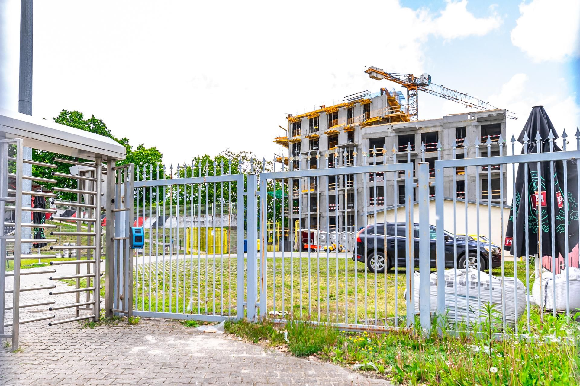 Konwiktorska Residence w Warszawie w trakcie budowy