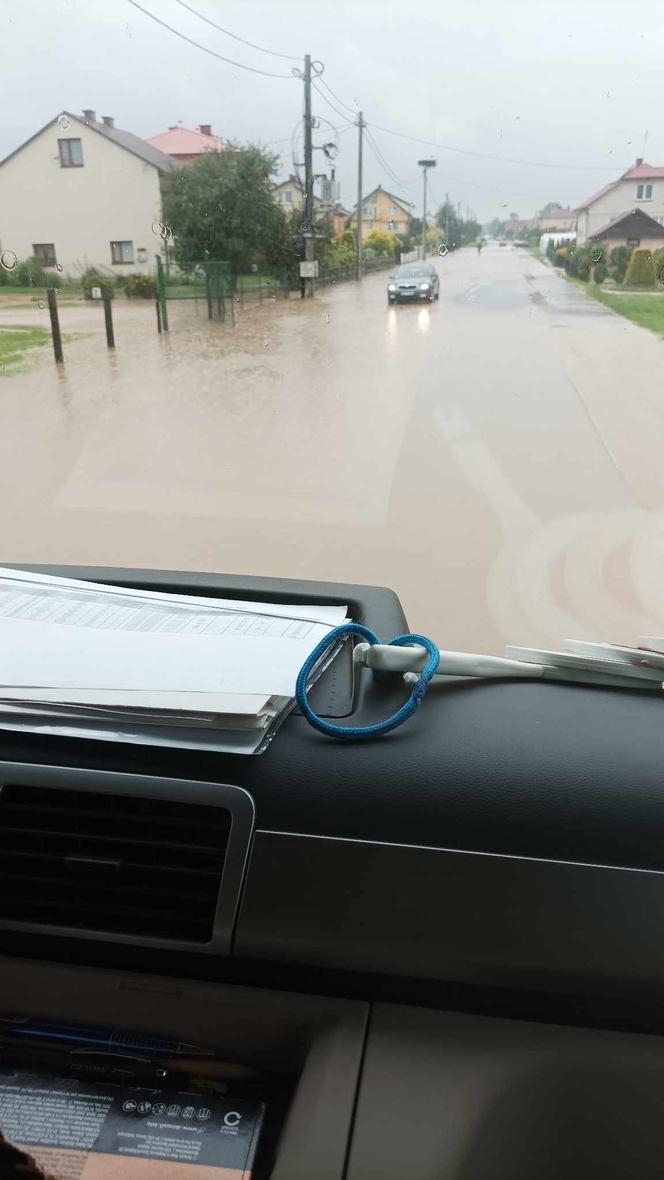 Zalane ulice, piwnice i połamane gałęzie. Zobacz skutki intensywnych opadów w woj. lubelskim