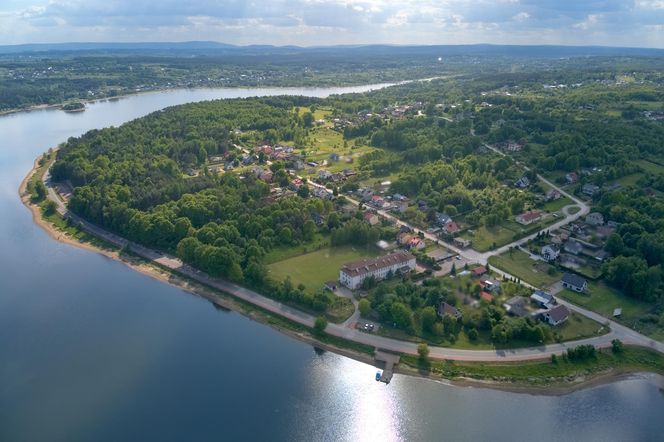 Zalew w gminie Brody i okolice