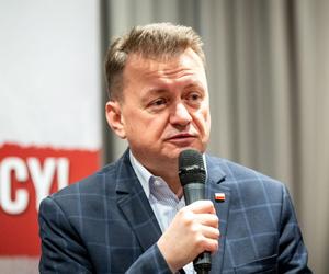 Mariusz Błaszczak w Olsztynie: Żołnierze na rozkaz zagrają dla Owsiaka