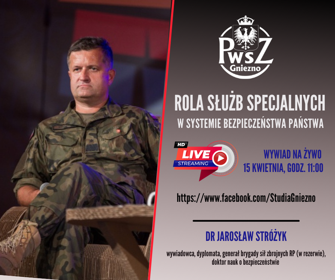 Gość specjalny w Państwowej Wyższej Szkole Zawodowej w Gnieźnie