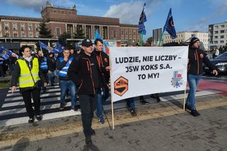 Protest sparaliżował miasto. Hutnicy mają ważny apel