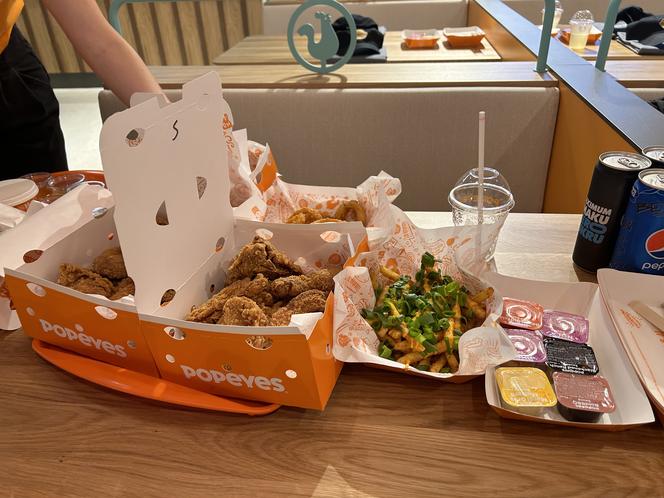 degustacja Popeyes Szczecin 