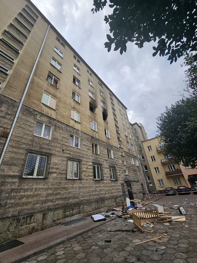 Wybuch gazu na Ochocie (24/25.08.2025)