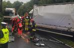 Wypadek na trasie DW 531 Łęguty - Worliny. Droga zablokowana na kilka godzin