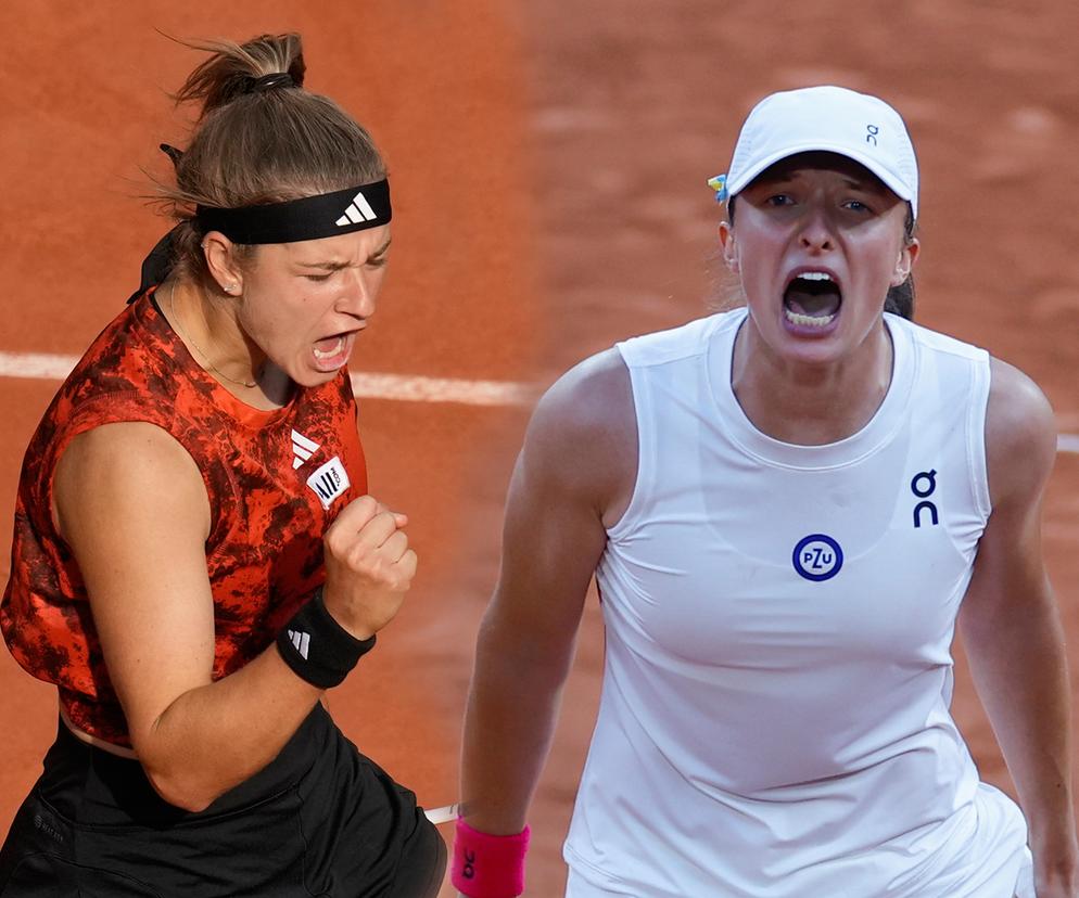 Iga Świątek - Karolina Muchova. Polka gra w finale Roland Garros