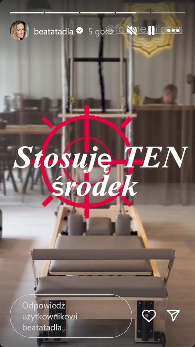 Beata Tadla komentuje plotki dotyczące odchudzania. Poleca sprawdzony "środek"