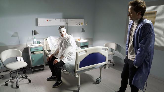 Barwy szczęścia odc. 2014. Tomek (Tomasz Błasiak), Władek (Przemysław Stippa)