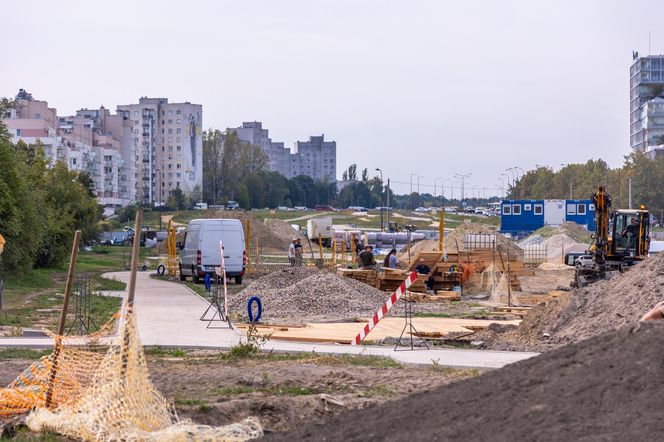 Budowa parku nad Południową Obwodnicą Warszawy