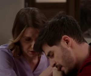 Pierwsza miłość odc. 4024. Kacper (Damian Kulec), Maja Łapacz (Julia Kamińska)