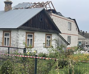 Pięć minut byłam od śmierci. Na dom pani Alicji i jej męża spadł rosyjski dron