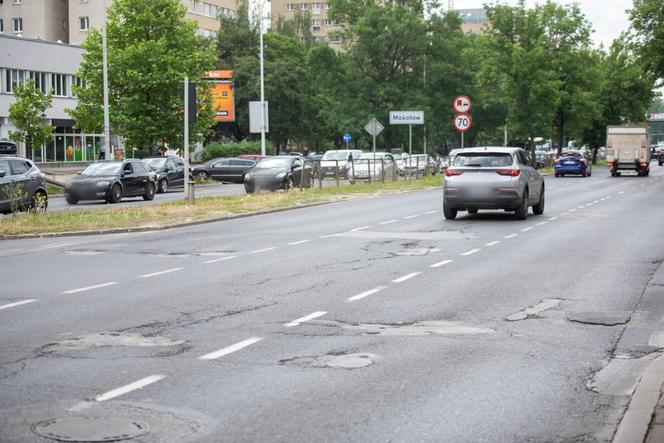 Wymiana nawierzchni od Czerniakowskiej do Mostu Siekierkowskiego. Wisłostrada będzie jak nowa!