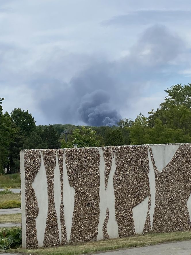 Pożar w Siemianowicach Śląskich
