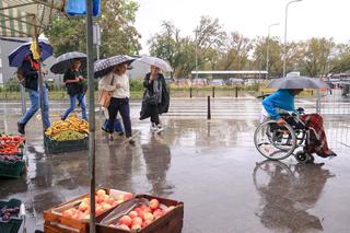 Warszawa w wodzie po intensywnych deszczach