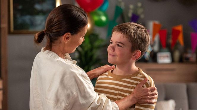 Barwy szczęścia odc. 3141. Kasia (Katarzyna Glinka), Ksawery (Bartosz Gruchot)