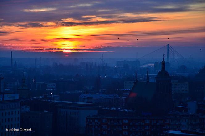 Zachwycająca panorama Gdańska widziana z Góry Gradowej