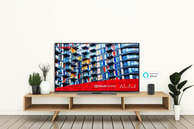 IFA 2019.Toshiba TV prezentuje telewizory smart z asystentem Google i obsługą Amazon Alexa