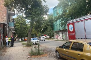 Zawalił się pustostan przy ulicy Jerzego w Łodzi